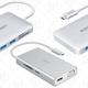 Aukey USB-C Hub with 4 USB 3.0 Ports and USB-C Power Delivery | $34 | Amazon | Promo code AUKEYC60
Aukey USB-C Hub with 3 USB 3.0 Ports, HDMI, Card Reader, and USB-C Power Delivery | $38 | Amazon | Promo code AUKEYC59
Aukey USB-C Hub with 2 USB 3.0 Ports, VGA, HDMI, Ethernet, Card Reader, and USB-C Power Delivery | $52 | Amazon | Promo code AUKEYC55